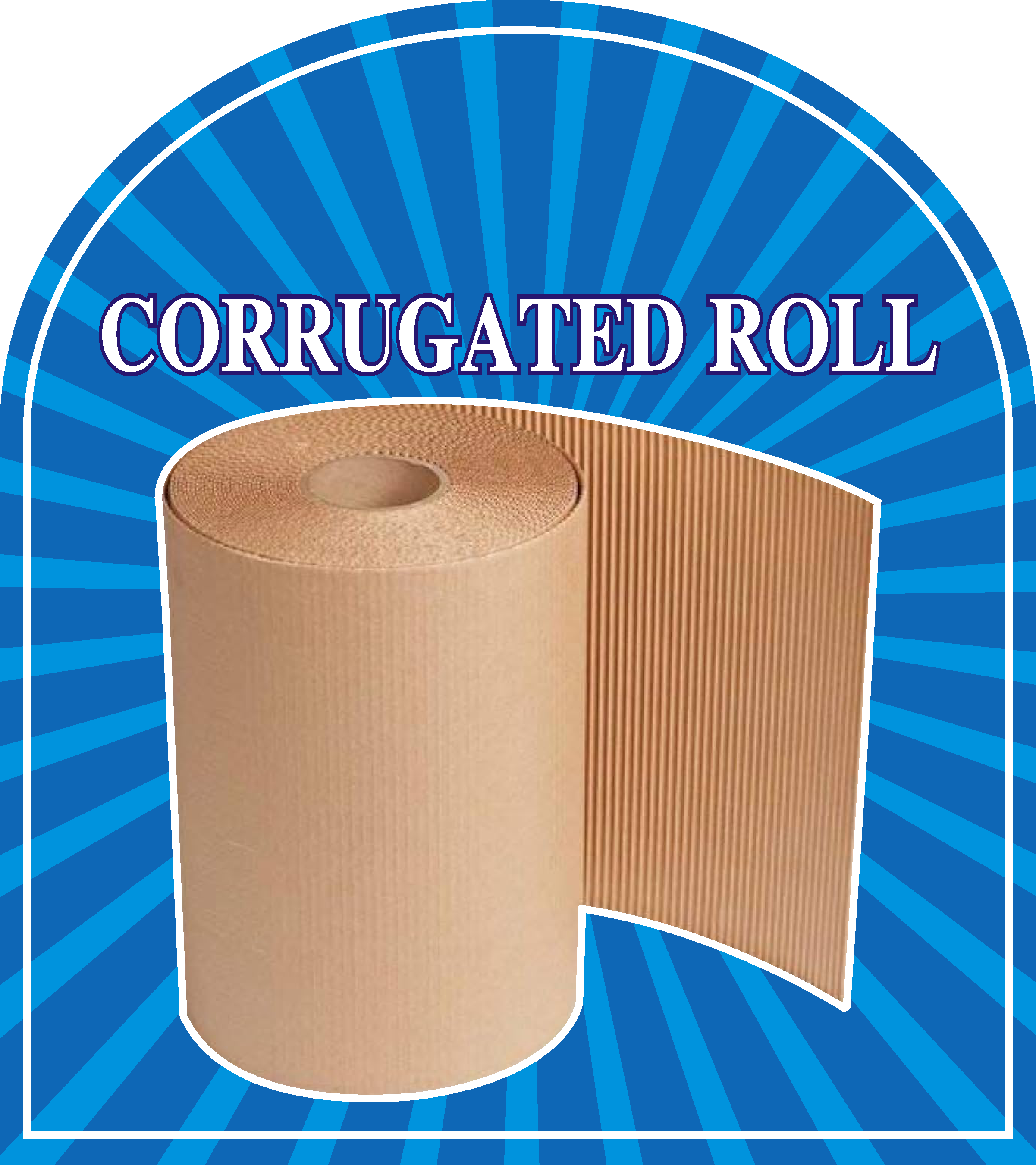 corrugated roll